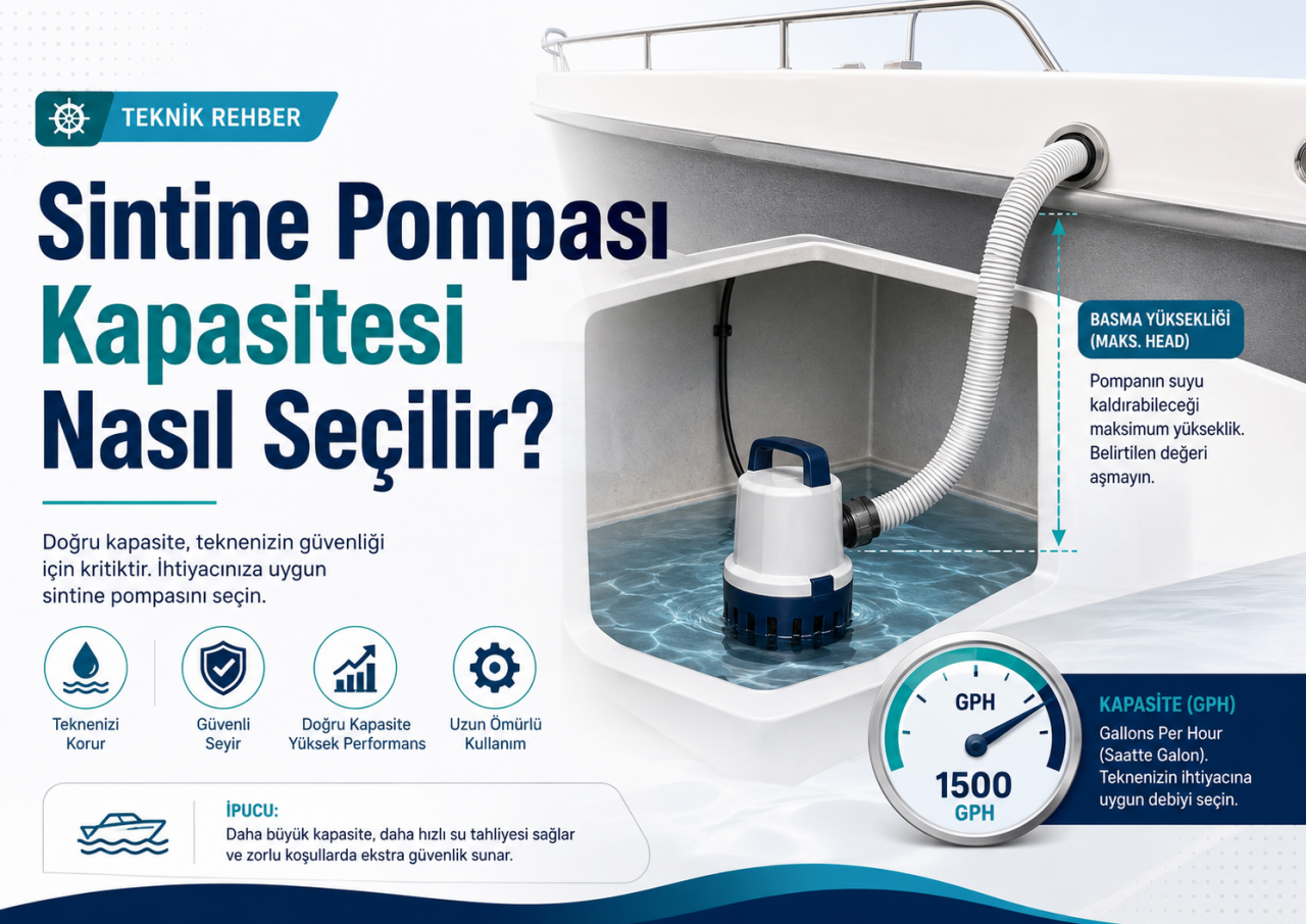Sintine Pompası Kapasitesi Nasıl Seçilir?
