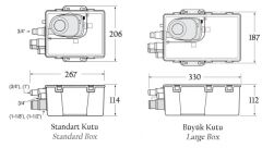Attwood Duş Boşaltma Sistemi 12V