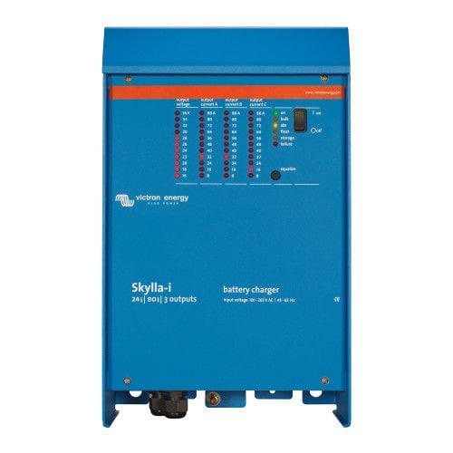 Victron Energy Skylla-i 24V/80A Akü Şarj Cihazı, 3 Çıkışlı