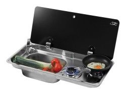 Can FL1780 Çift Gözlü Ocak / Evye