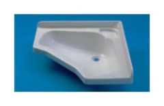 CKW Carysan Fiber Sağ Köşe Banyo Evyesi