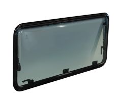 Berhimi 450x1100 Siyah Amortisörlü Karavan Penceresi