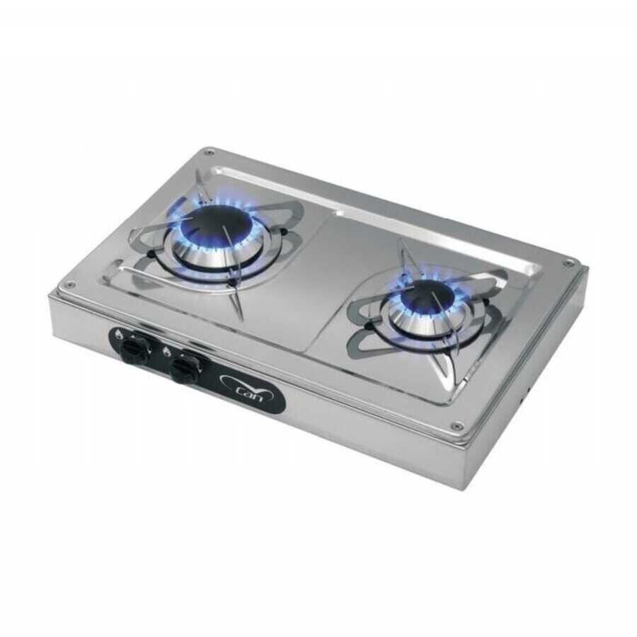 Can Outdoor FN1332 Çift Gözlü Gazlı Ocak