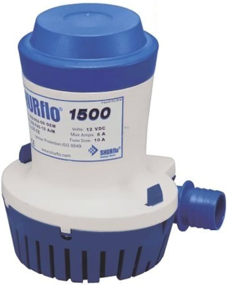 SHURflo 1500 GPH 24V Sintine Pompası