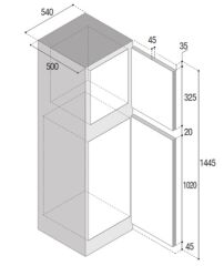 Vitrifrigo C220DP, 12/24V Buzdolabı