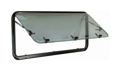 Berhimi Karavan Penceresi, Amortisörlü, 450x900, Bej