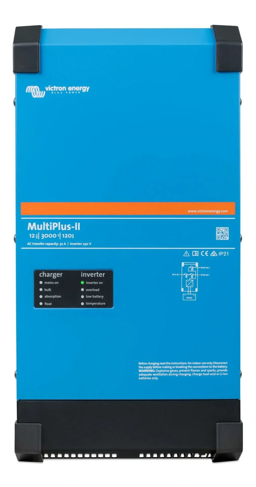 Victron Energy MultiPlus-II 12/5000/220-50 – İnverter & Akü Şarj Cihazı