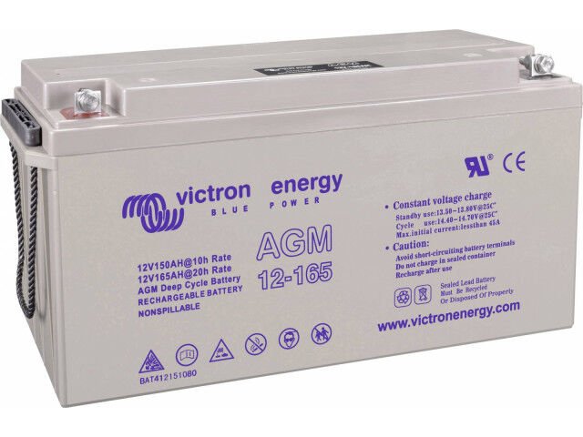 Victron Energy 12V 165Ah AGM Akü Deep Cycle