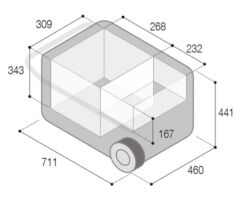 Vitrifrigo VFT40 Portatif Buzdolabı Dondurucu