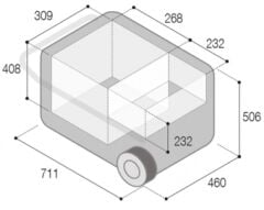 Vitrifrigo VFT50 Portatif Buzdolabı Dondurucu