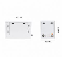 Mitsubishi 7 kVA Marin Jeneratör Monofaze Kabinli