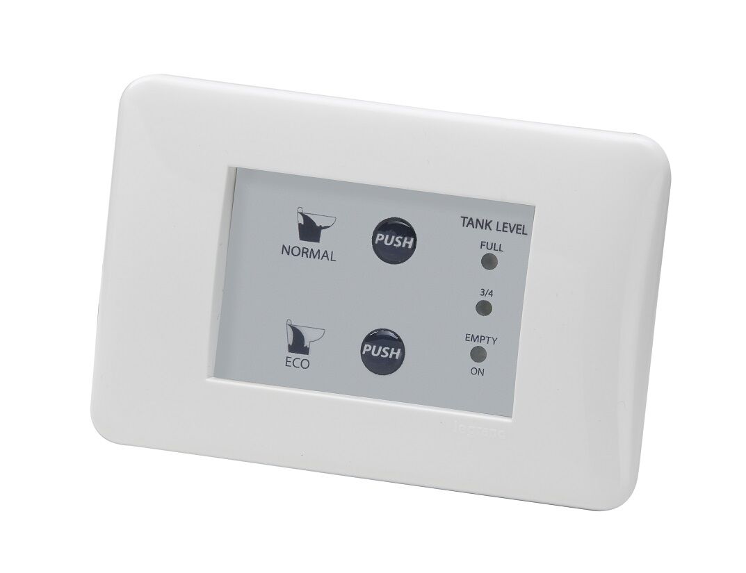 Matromarine Elektrikli Tuvalet Kontrol Paneli, 2 Kademeli, 12-24V