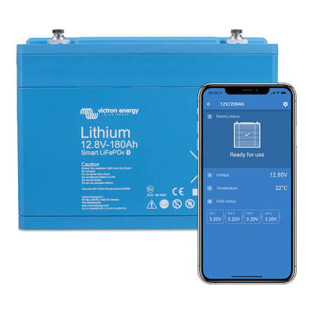 Victron Energy LiFePO4 Batarya 12.8V 180Ah Smart