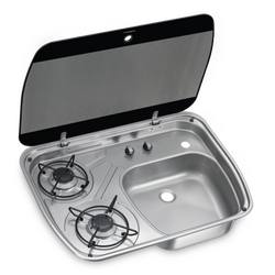 Dometic HSG 2445 İki Gözlü Ocak / Evye