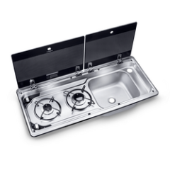 Dometic MO 9722R 2-Gözlü Gazlı Ocak / Eviye